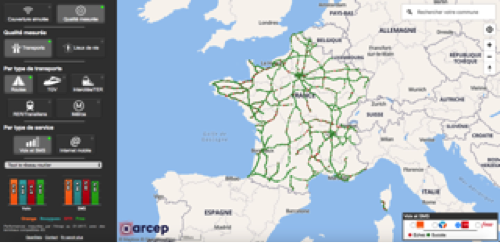 Qualité mesurée sur le terrain